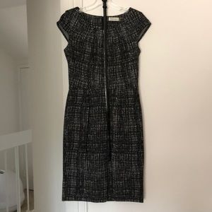 Calvin Klein cap sleeve dress